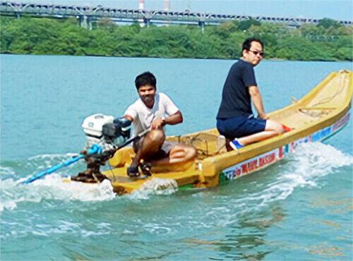 GXエンジン（ロングテールボート）